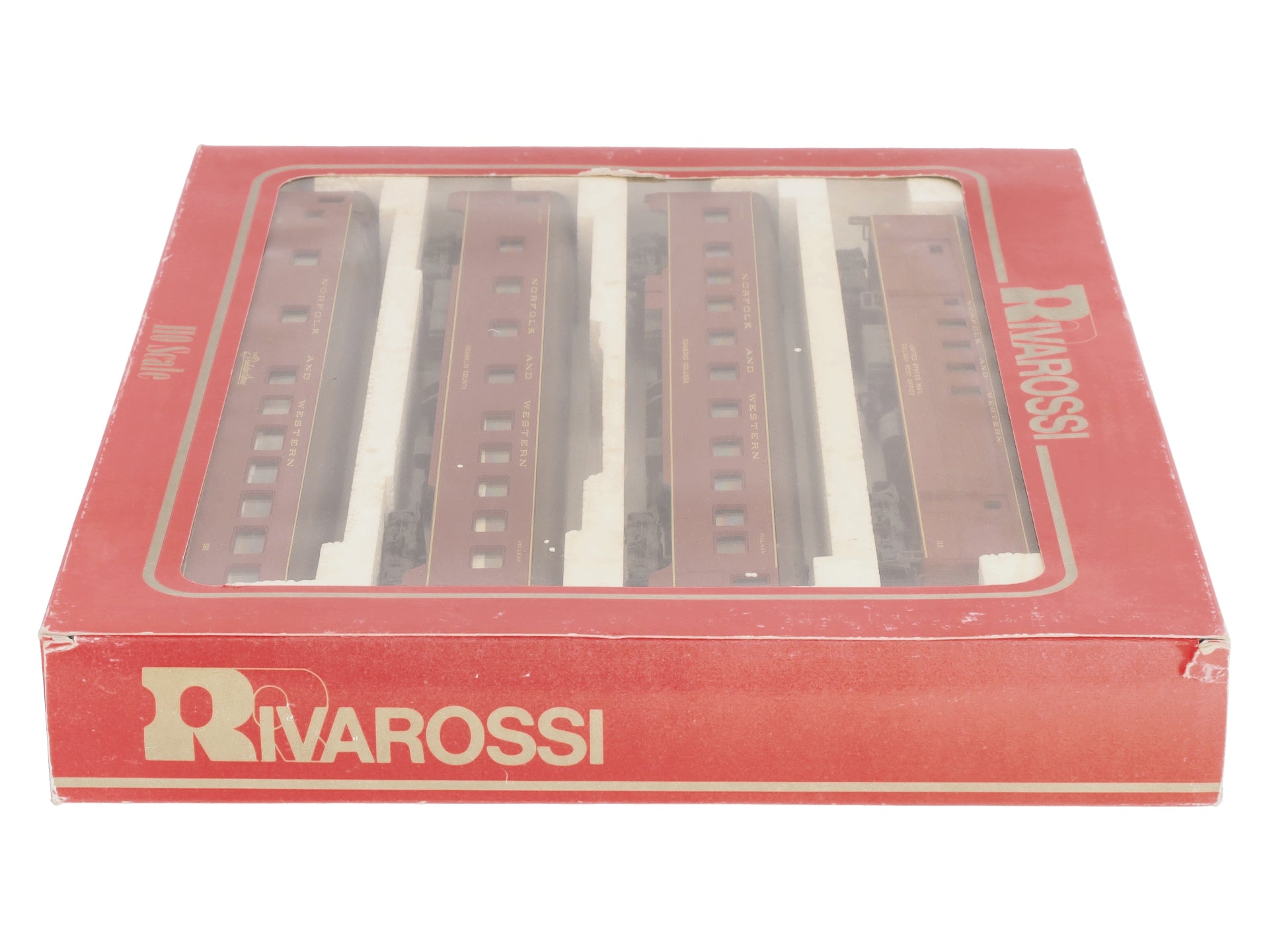 Rivarossi 6943 HO Norfolk and Western 1930‘s 4-Car Passenger Set (Set B) LN/Box