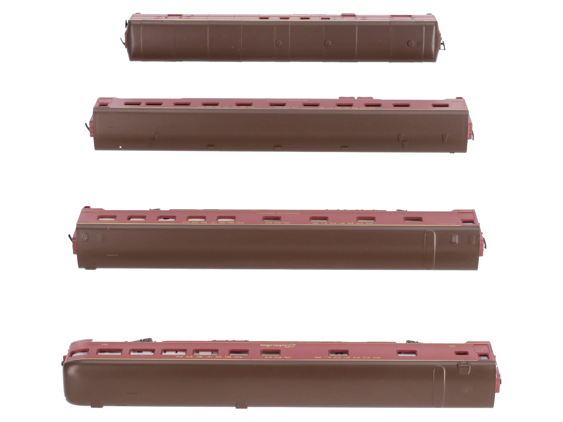 Rivarossi 6943 HO Norfolk and Western 1930‘s 4-Car Passenger Set (Set B) LN/Box