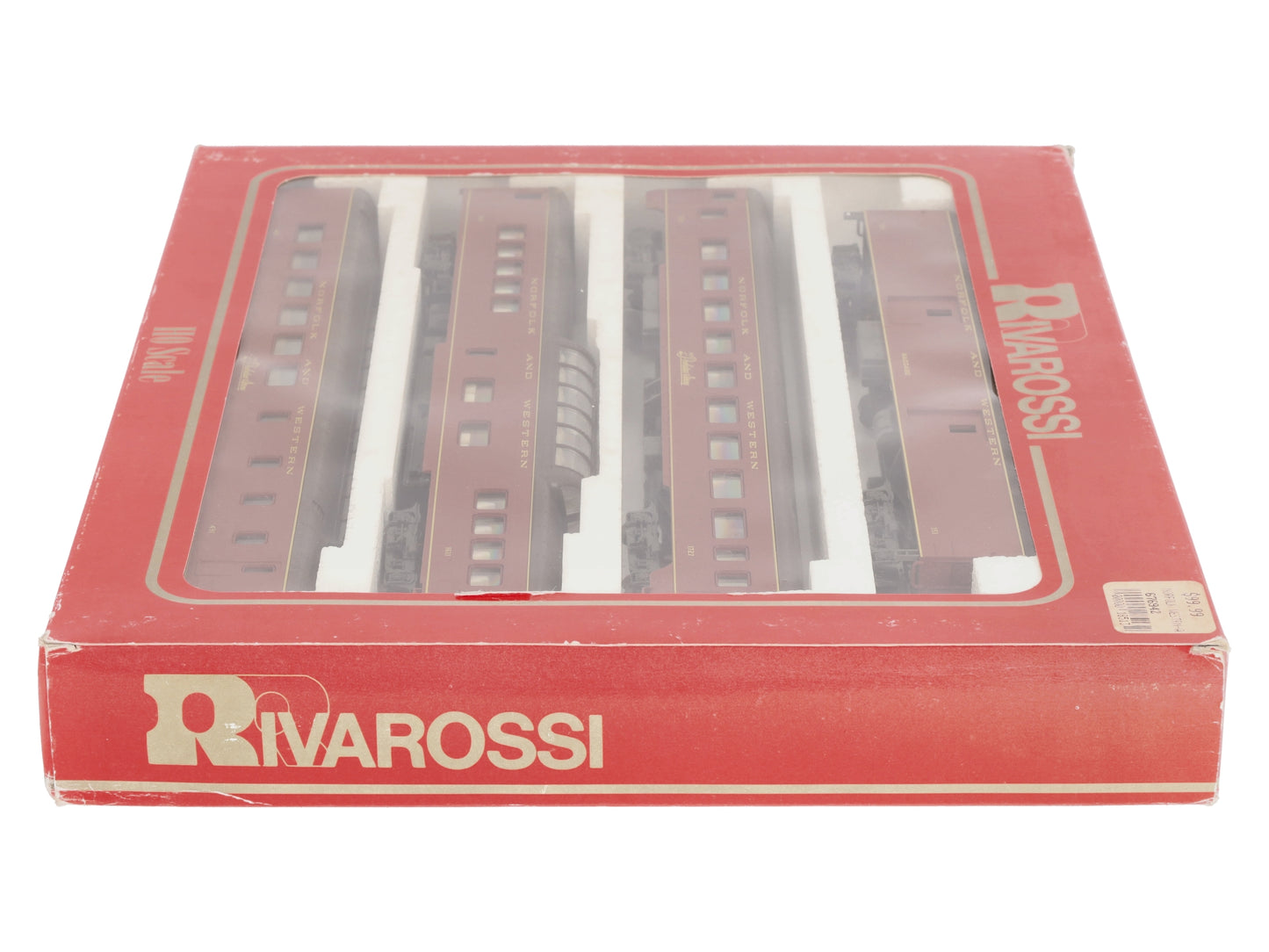 Rivarossi 6942 HO Norfolk and Western 1930‘s 4-Car Passenger Set (Set A) LN/Box