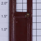 Lionel 36-15 Maroon Left Hand Stephen Girard Passenger Car Door with Knob