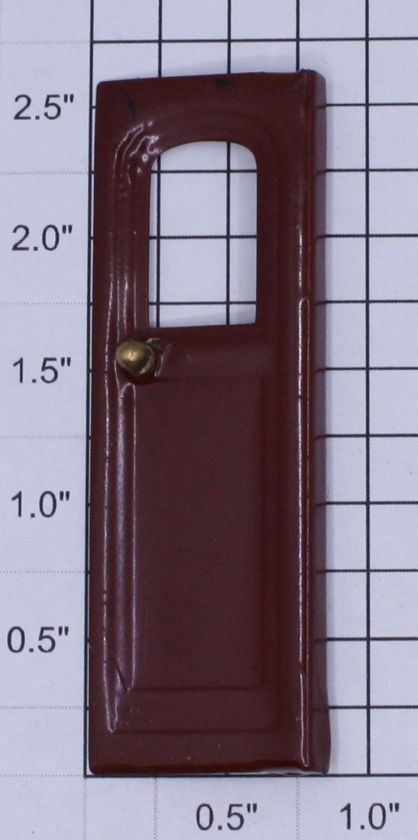 Lionel 36-16 Maroon Right Hand Stephen Girard Passenger Car Door with Knob