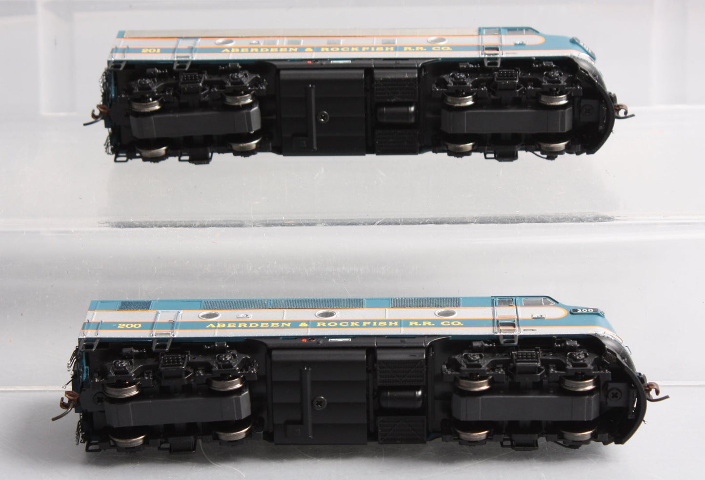 Athearn G22309 HO Aberdeen & Rockfish F-3A/F-3A Freight Set w/Sound LN/Box