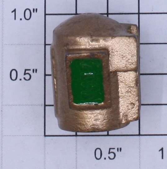 American Flyer 4637-1 Gold Painted Die-Cast Headlight Fits 4637 4678 4684