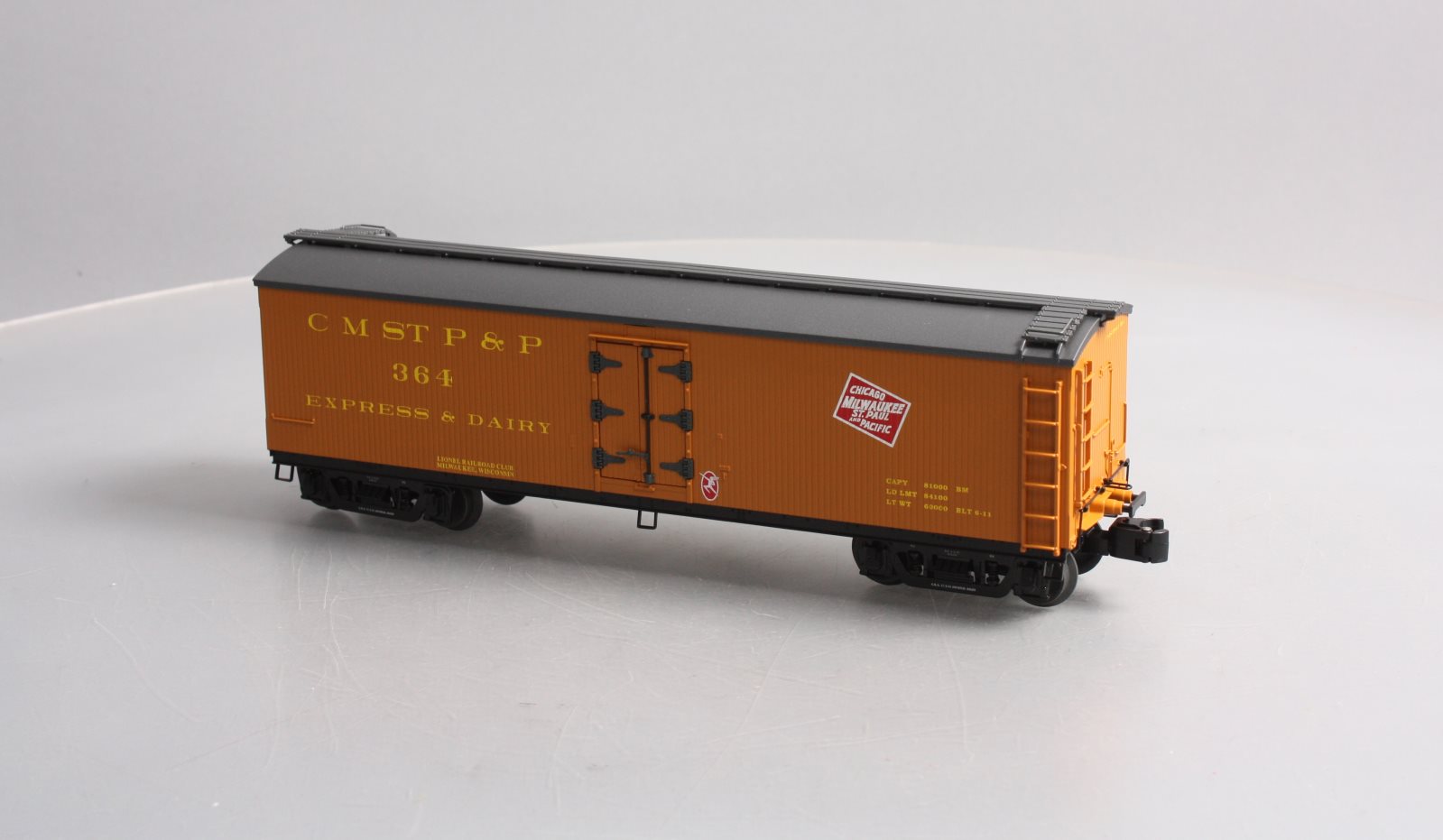 Lionel 6-52370 O Gauge MLRRC 2004 CMSt.P&P General American Milk Car #364 NIB