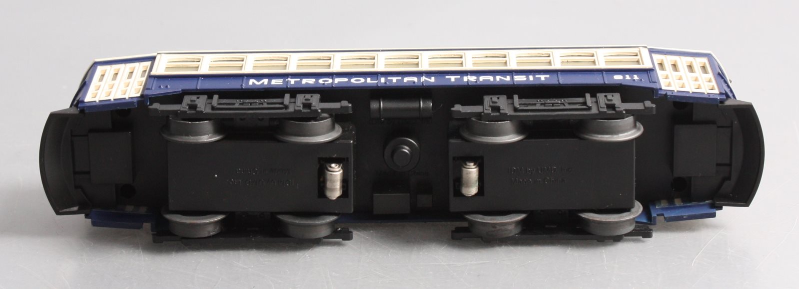 Industrial Rail 1402 O Gauge Metropolitan Motorized Transit Trolley #811 LN/Box
