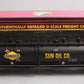 MTH 20-96727 O Sunoco 20,000-Gallon 4-Compartment Tank Car #24350