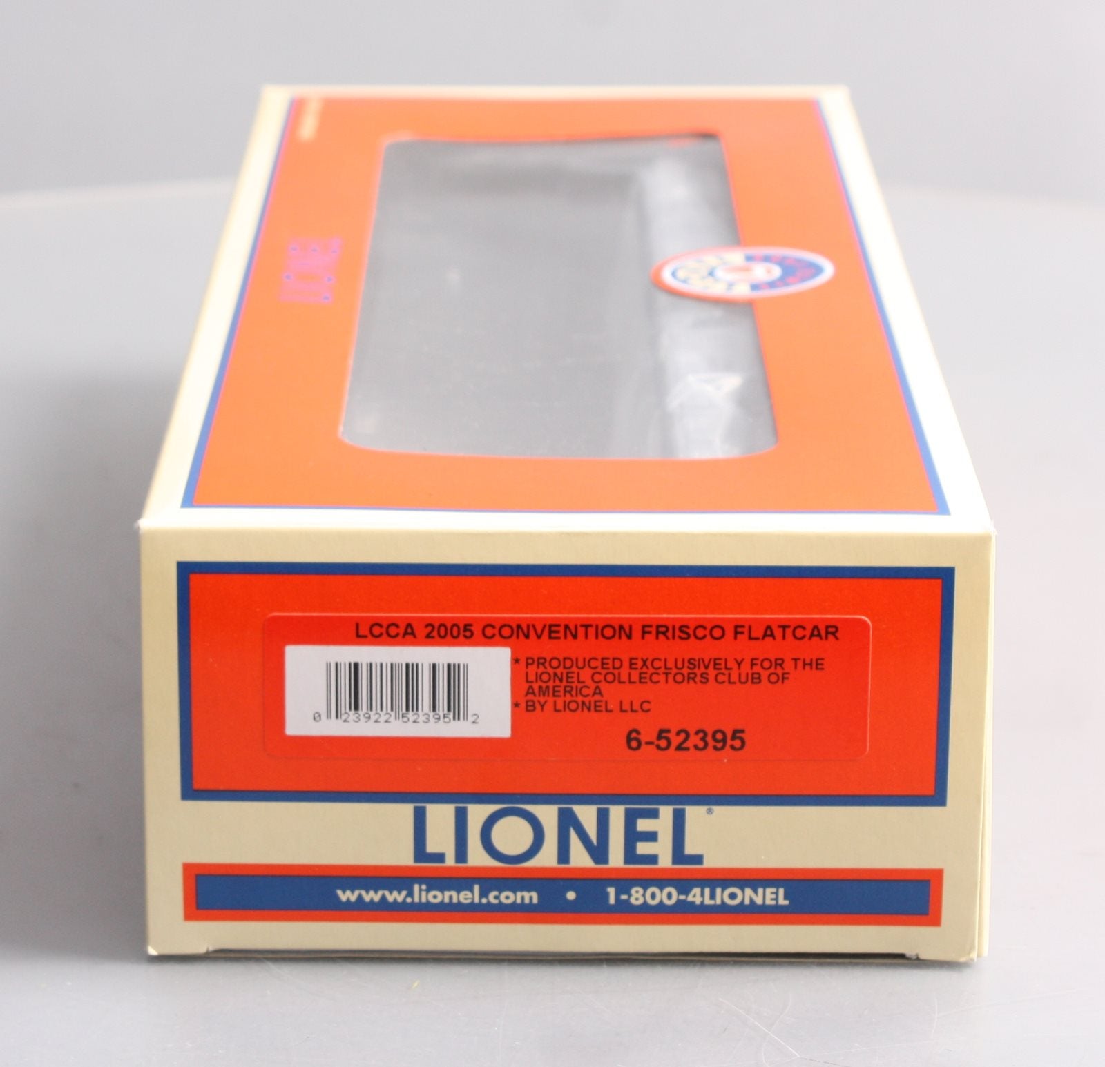 Lionel 6-52395 LCCA 2005 Convention Frisco Flatcar LN/Box