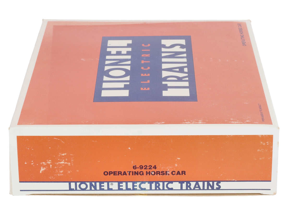Lionel 6-9224 O Gauge Churchill Downs Operating Horse Car Set