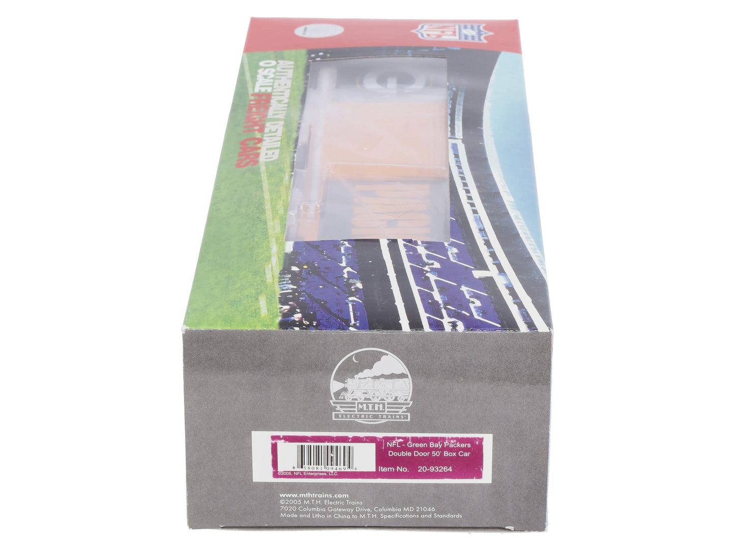 MTH 20-93264 Green Bay Packers DD 50' Box Car NIB