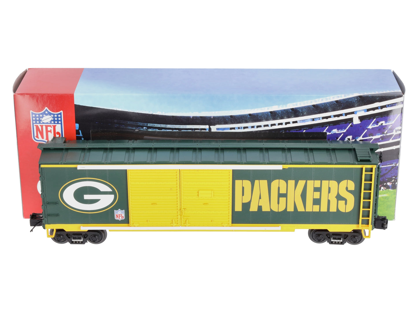 MTH 20-93264 Green Bay Packers DD 50' Box Car NIB