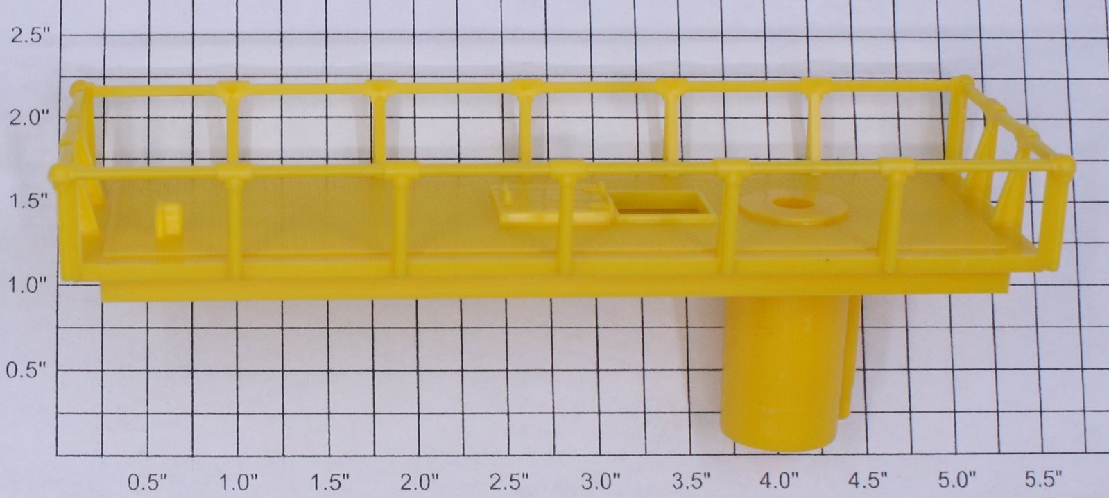 Lionel 16620-35 Yellow Maintenance Car Platform