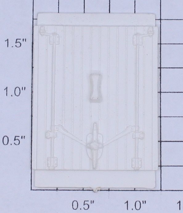 Lionel 9850-12 White  Budweiser Beer Billboard Reefer Door