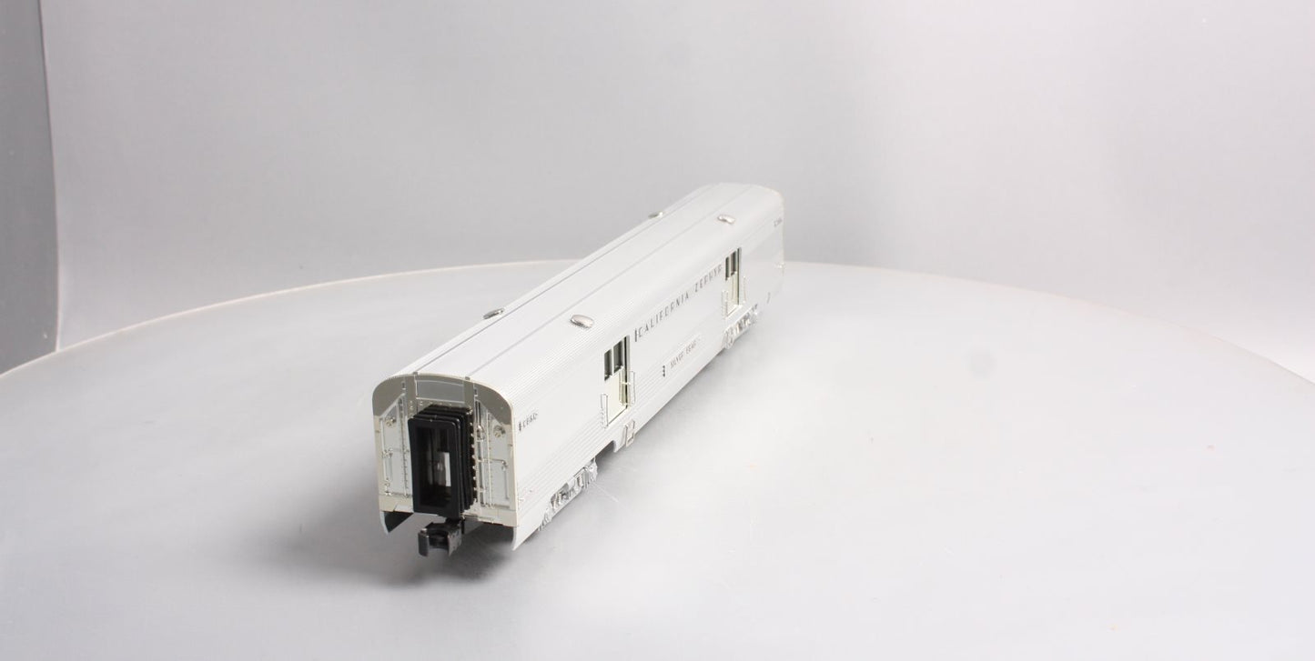 K-Line K4613-30903 O Gauge CB&Q California Zephyr "Silver Bear" 18" Baggage Car LN/Box