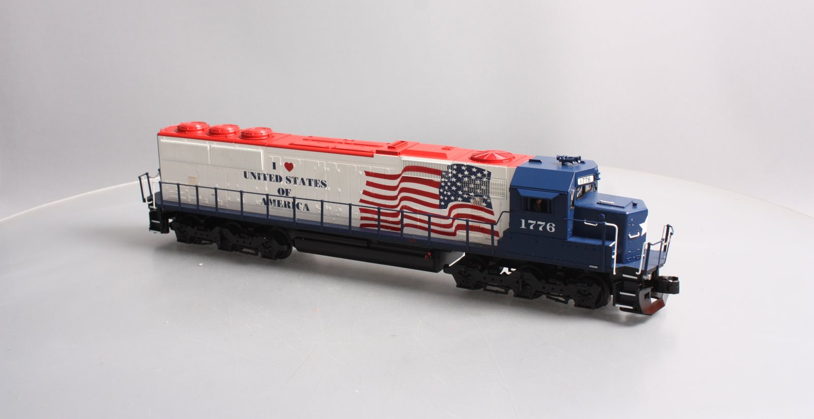 Lionel 6-28272 O Gauge I Love U.S.A. SD-60 Diesel Locomotive #1776