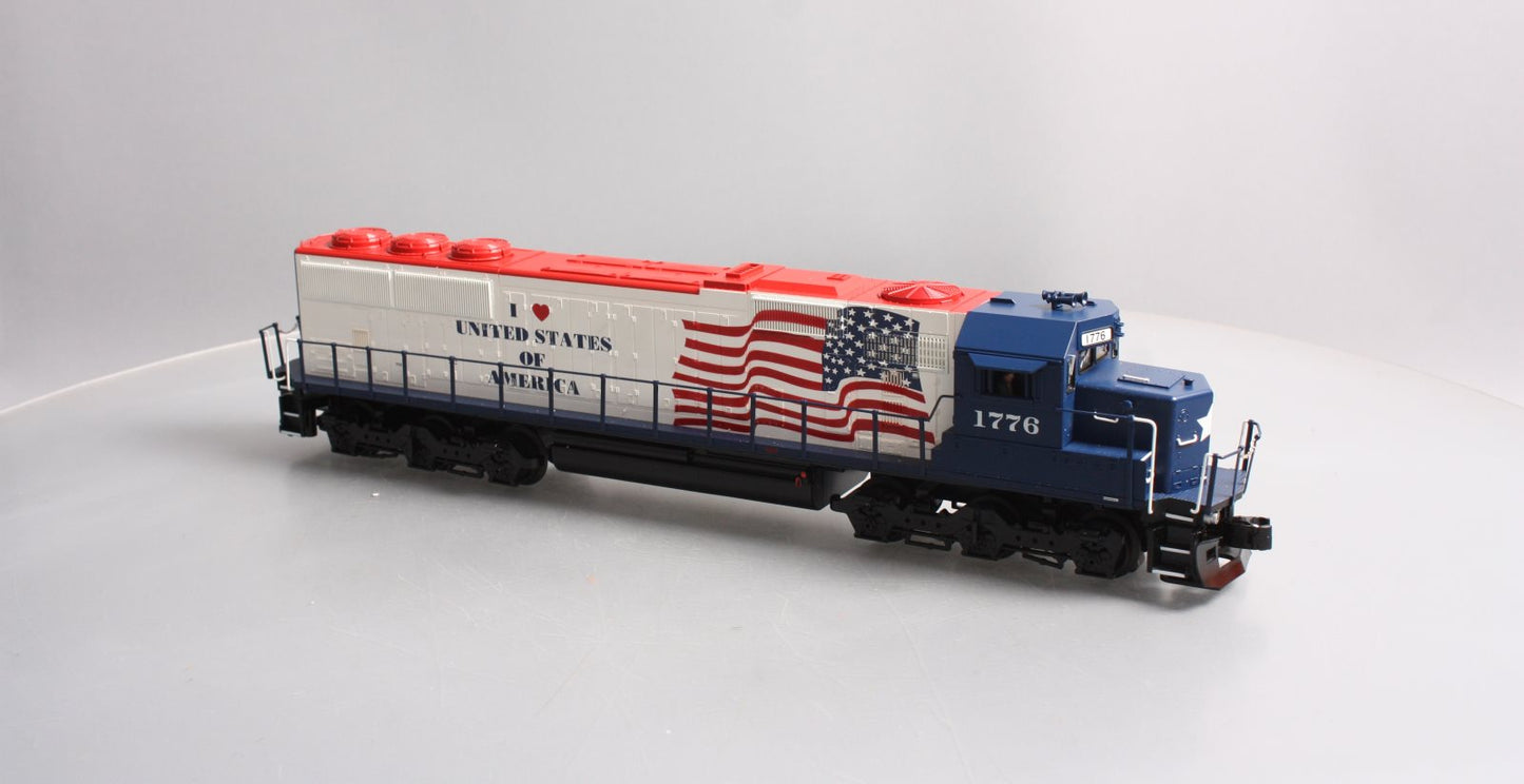 Lionel 6-28272 O Gauge I Love U.S.A. SD-60 Diesel Locomotive #1776 MT/Box