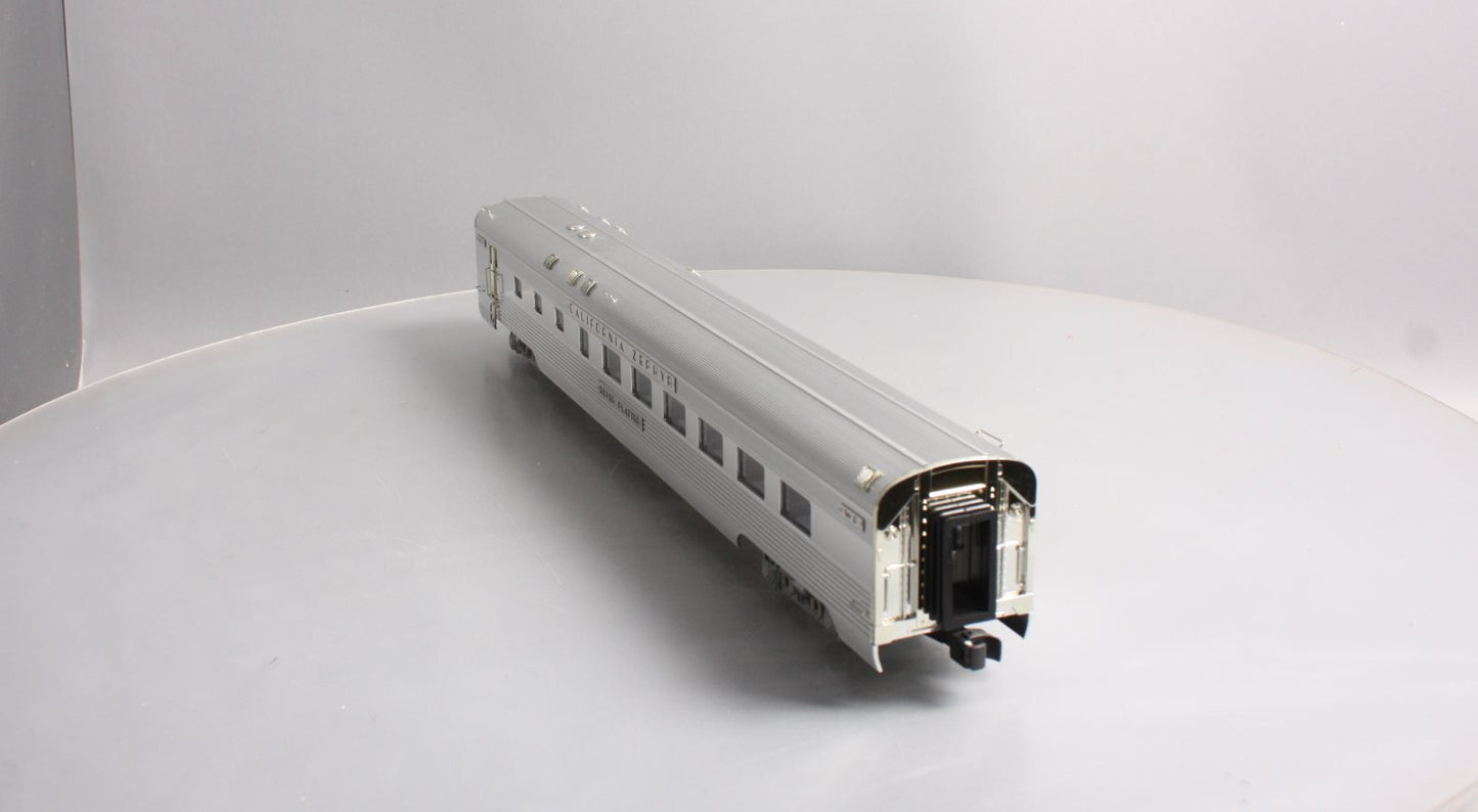 K-Line K4613-40842 O WP California Zephyr Silver Platter 21" Aluminum Diner Car LN/Box
