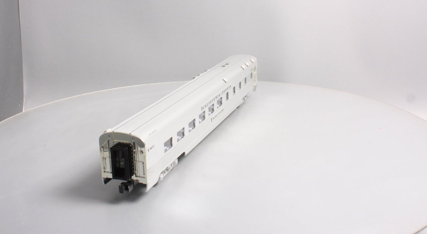 K-Line K4613-40842 O WP California Zephyr Silver Platter 21" Aluminum Diner Car LN/Box