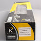 K-Line K4613-40842 O WP California Zephyr Silver Platter 21" Aluminum Diner Car LN/Box