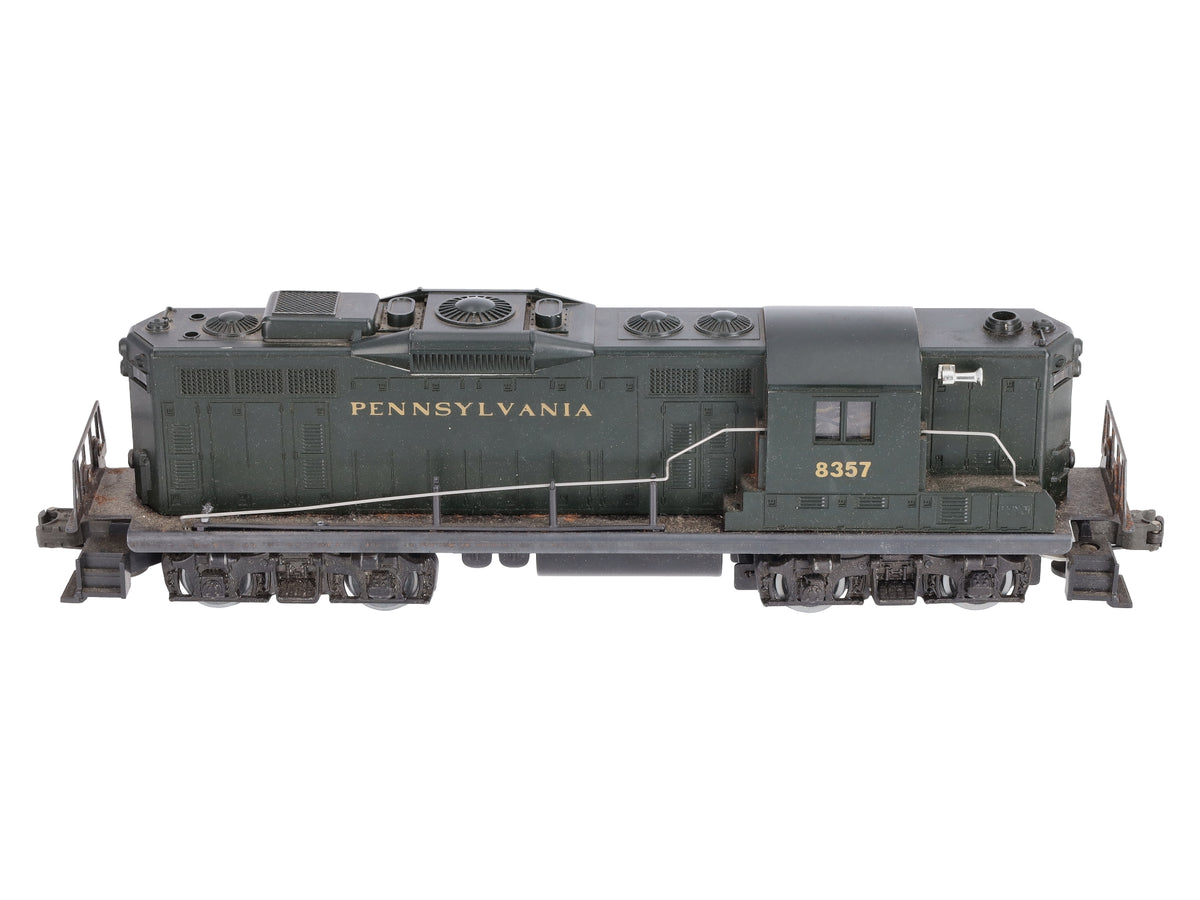 Lionel 6-8357 O Gauge Pennsylvania GP9 Diesel Locomotive #8357 VG/Box