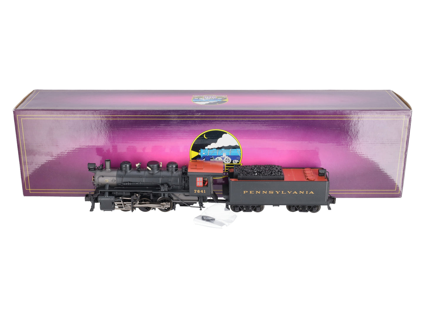 MTH 20-3280-1 Pennsylvania 0-6-0 USRA Steam Engine w/PS2 (Hi-Rail Wheels) #7641