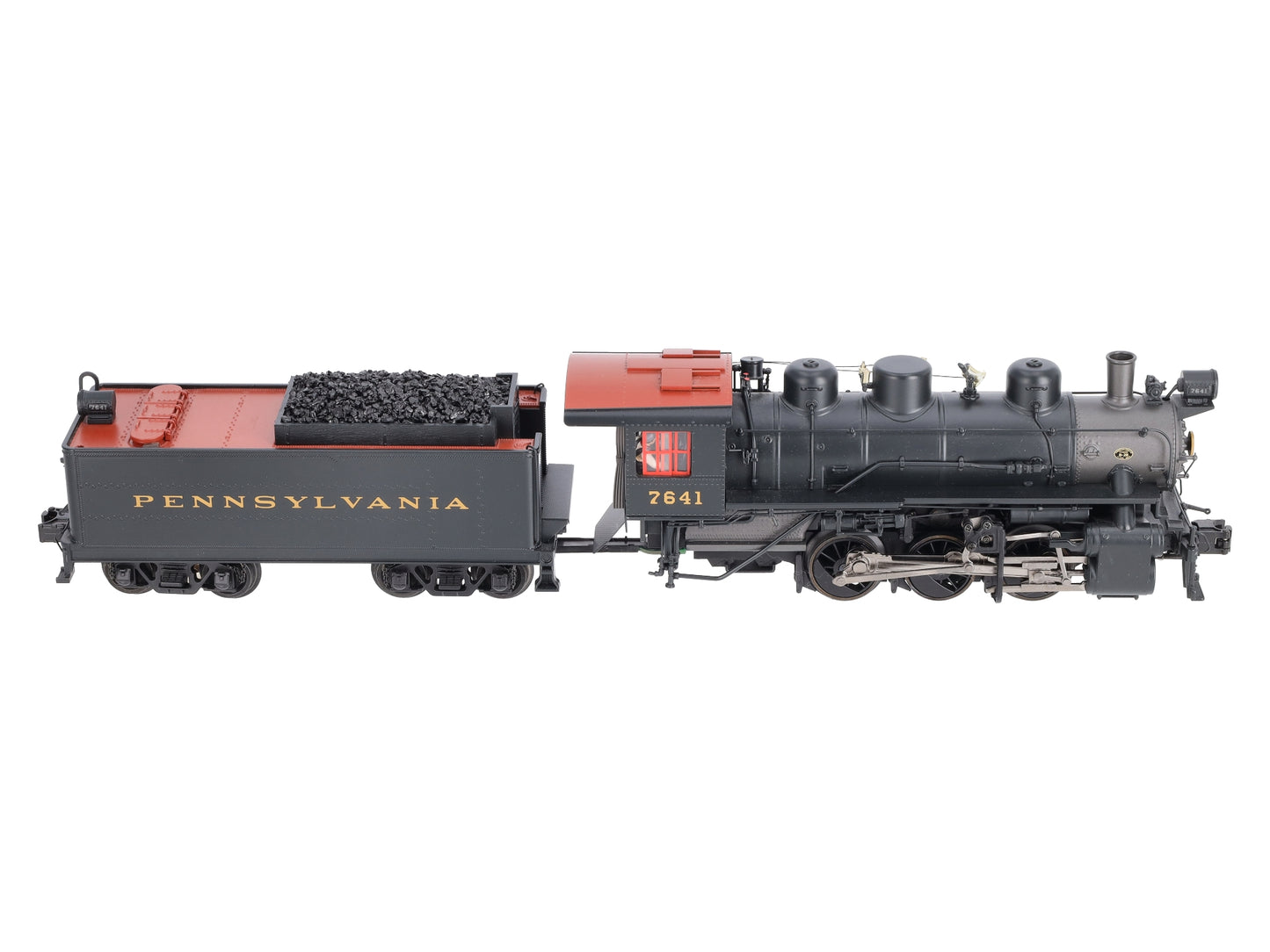 MTH 20-3280-1 Pennsylvania 0-6-0 USRA Steam Engine w/PS2 (Hi-Rail Wheels) #7641
