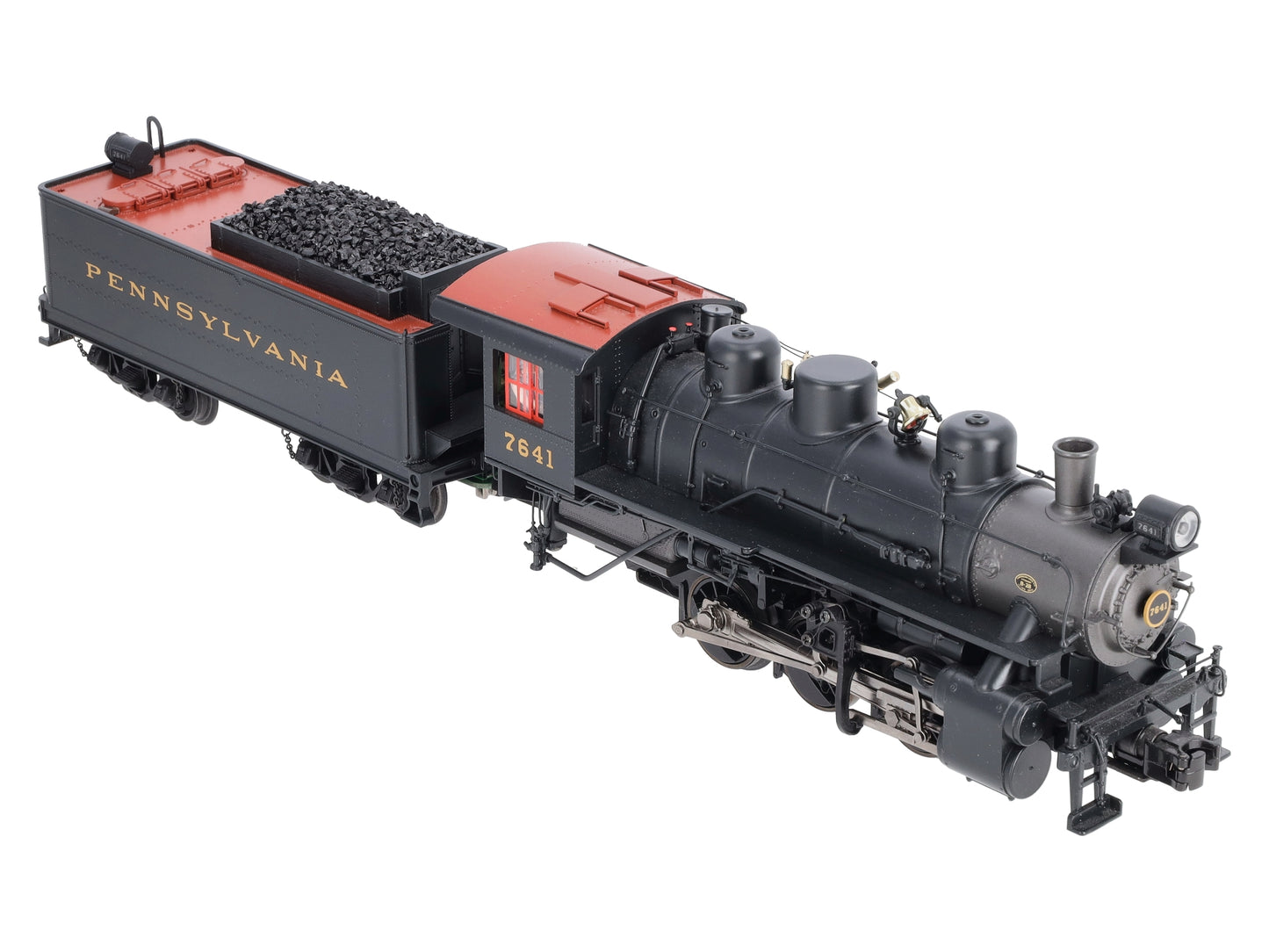 MTH 20-3280-1 Pennsylvania 0-6-0 USRA Steam Engine w/PS2 (Hi-Rail Wheels) #7641