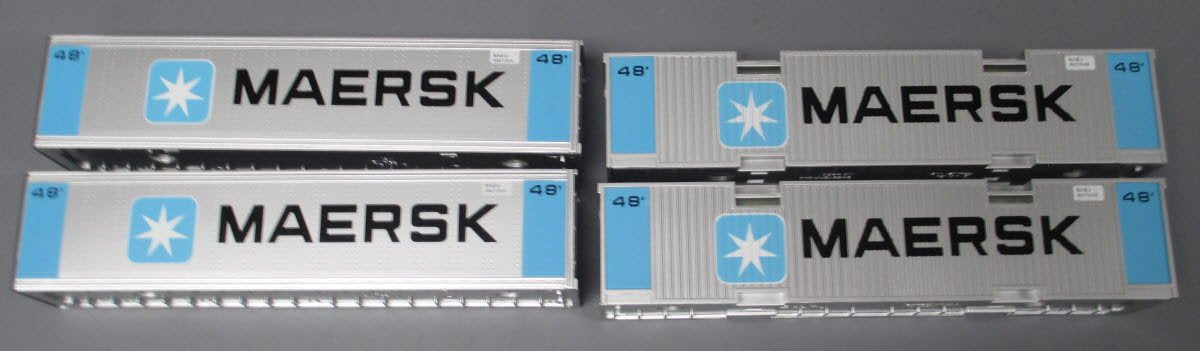 Lionel 6-36935 O Maersk Intermodal Maxi-Stack Car LN/Box