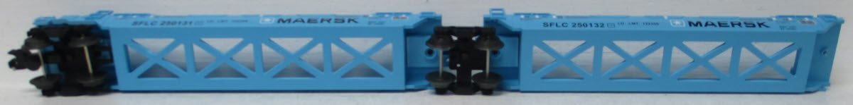 Lionel 6-36935 O Maersk Intermodal Maxi-Stack Car EX/Box