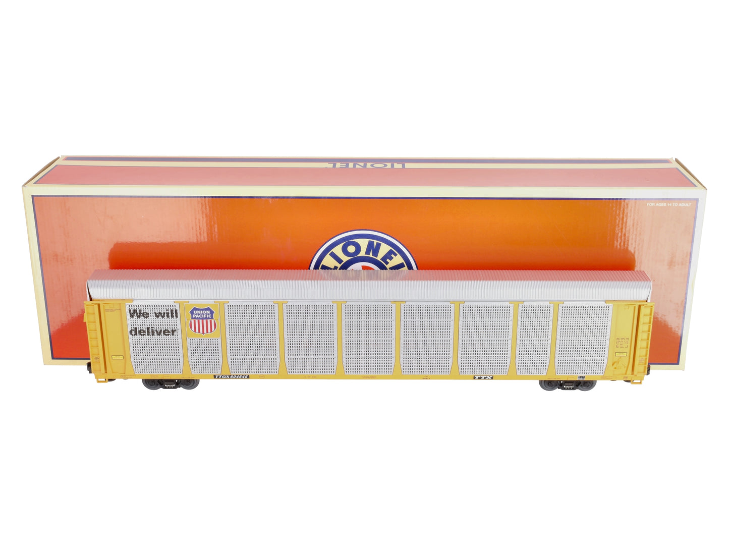 Lionel 6-29382 O Union Pacific 89' Autorack Car #604545 LN/Box