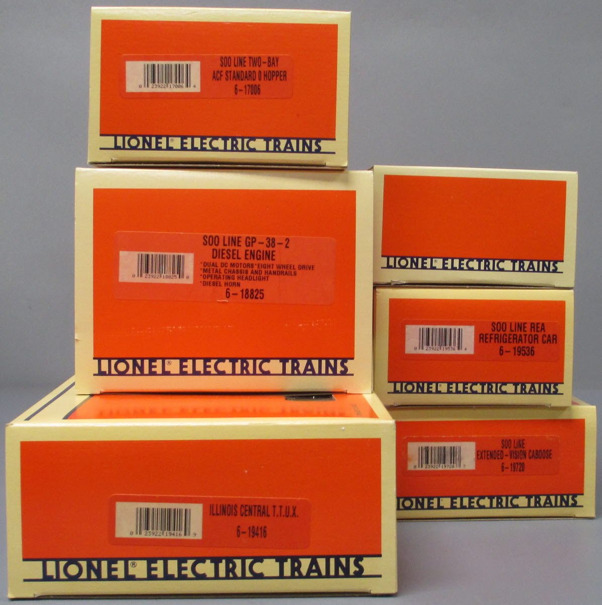 Lionel 6-11738 O Gauge SOO Line Service Station Special Diesel Train Set NIB