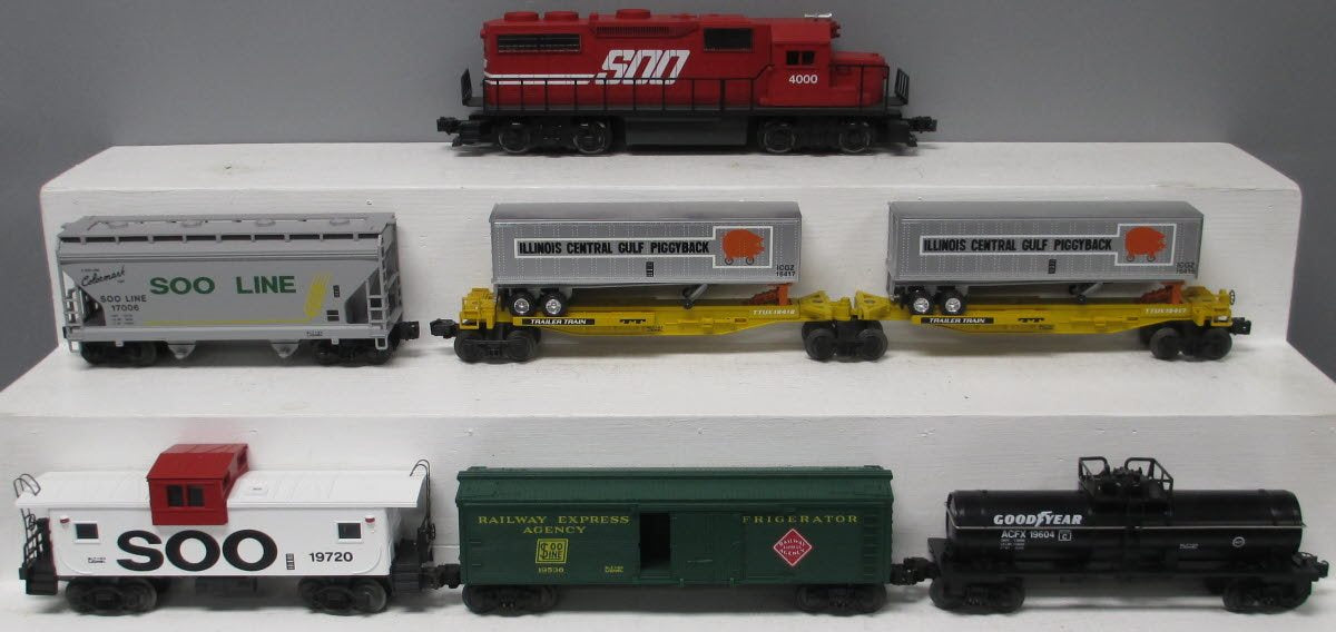 Lionel 6-11738 O Gauge SOO Line Service Station Special Diesel Train Set NIB