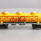 Lionel 6-36169 O Coca Cola 3-Dome Tank Car