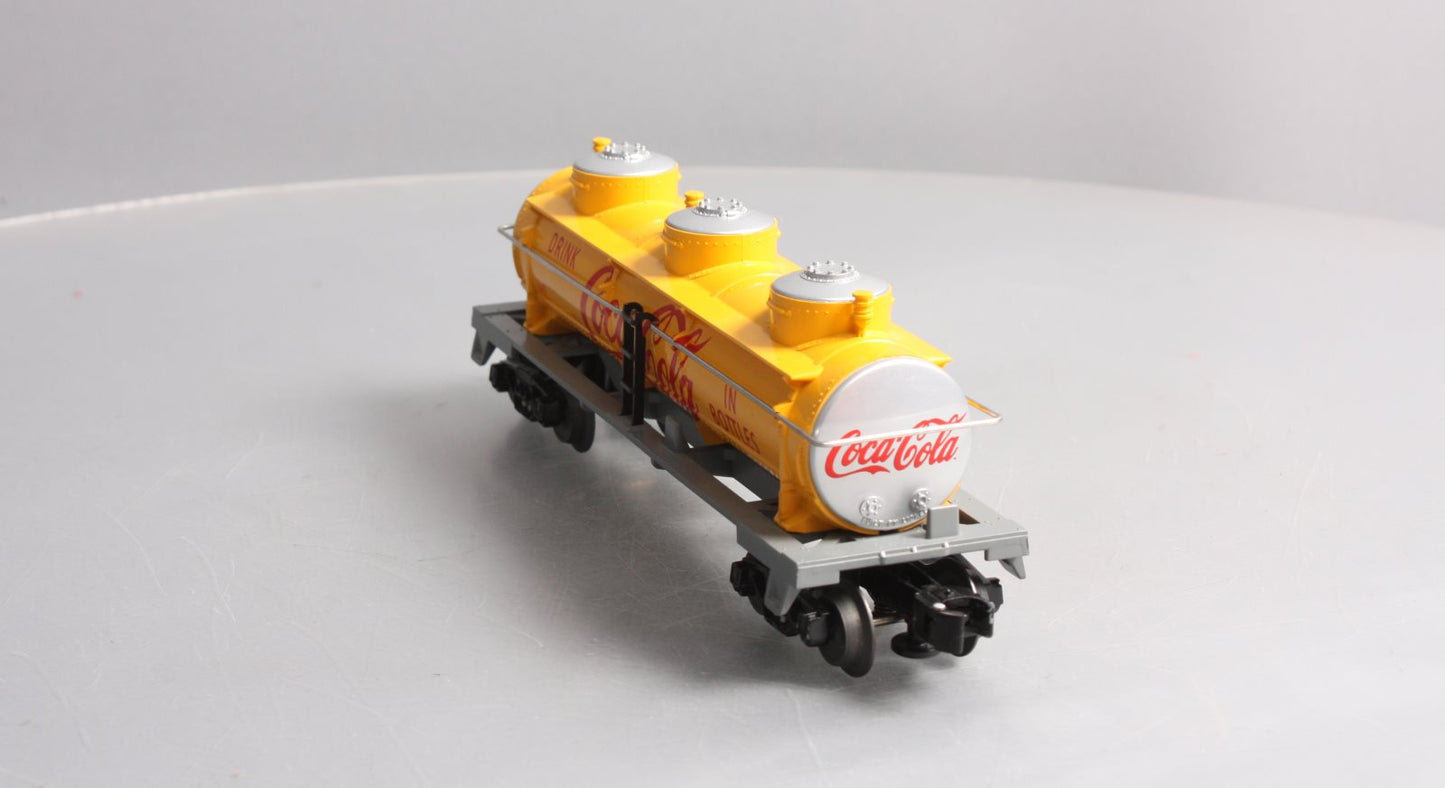 Lionel 6-36169 O Coca Cola 3-Dome Tank Car