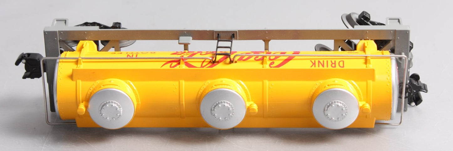 Lionel 6-36169 O Coca Cola 3-Dome Tank Car