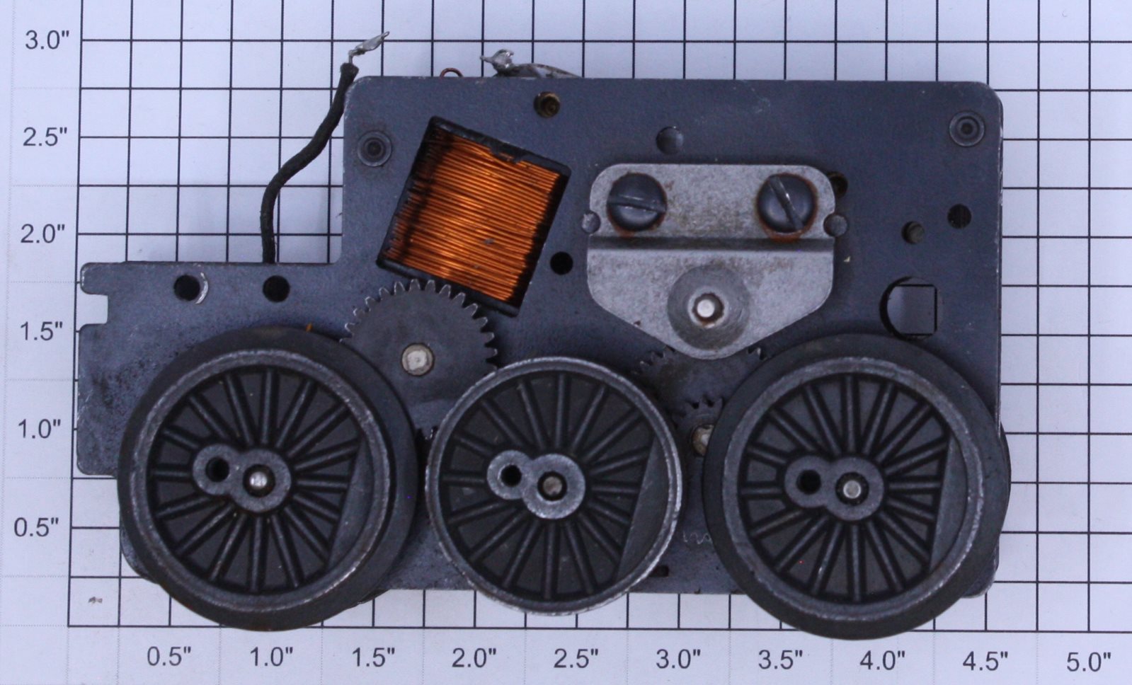Lionel 2026-100 6-Wheel Motor Chassis w/o E-Unit - Working