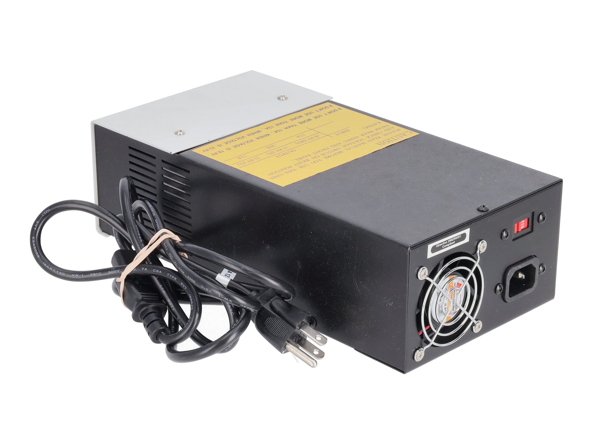 Digitrax PS2012 N/HO And G Scale 20 Amp Regulated Power Supply for DCC