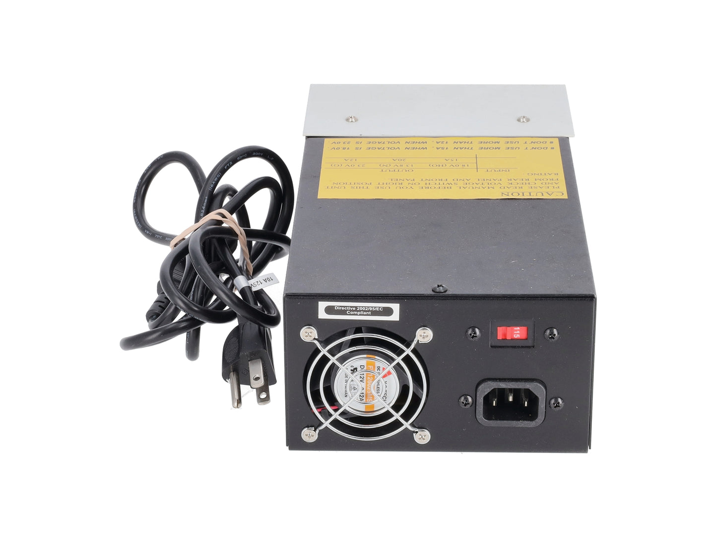 Digitrax PS2012 N/HO And G Scale 20 Amp Regulated Power Supply for DCC
