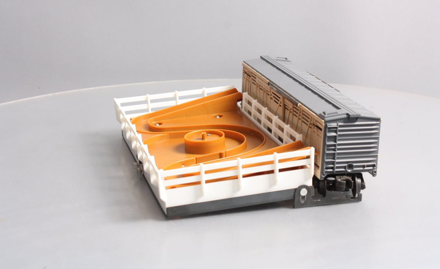 Lionel 6-19800 O Circle L Ranch Operating Cattle Car Set EX/Box