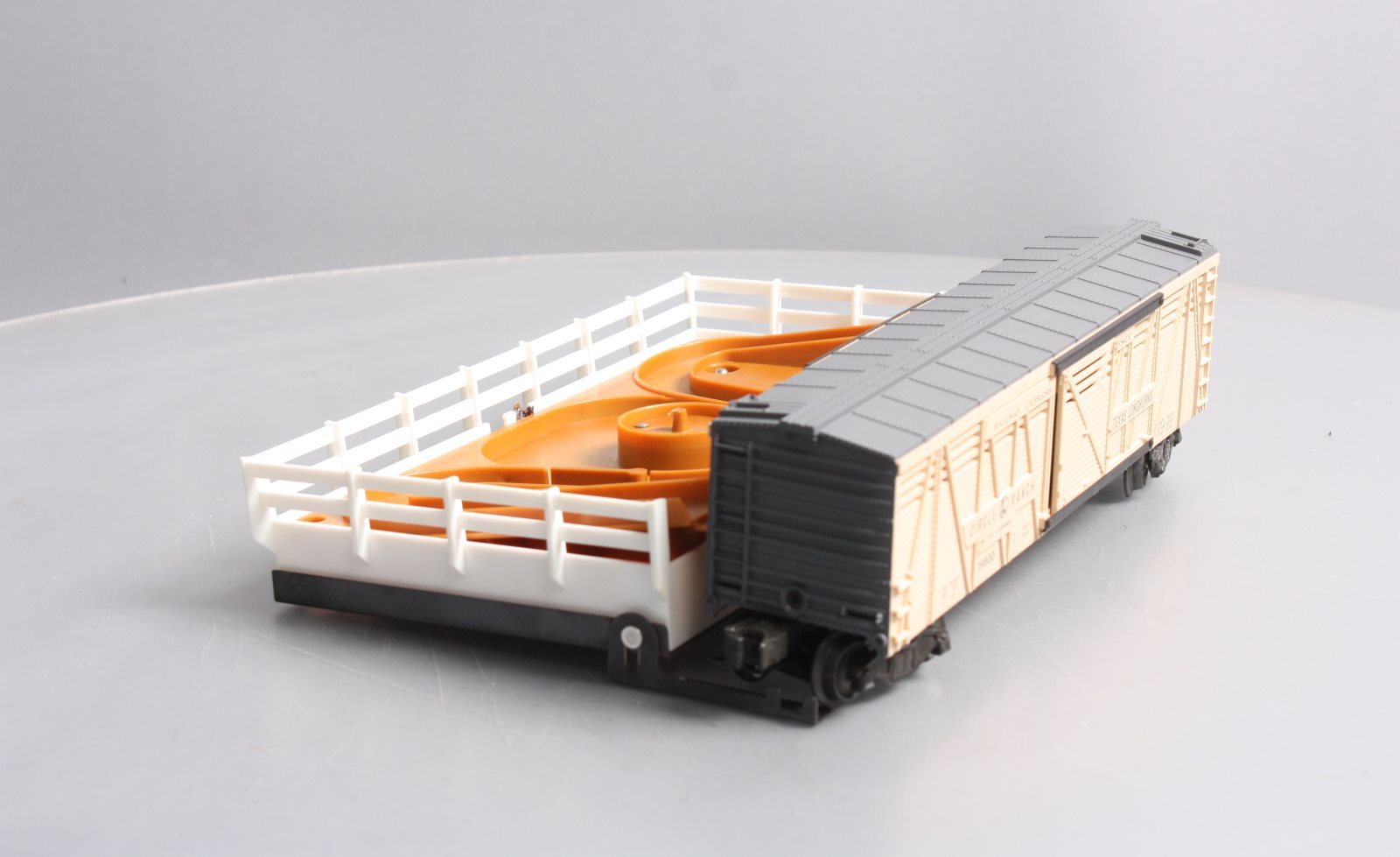Lionel 6-19800 O Circle L Ranch Operating Cattle Car Set EX/Box