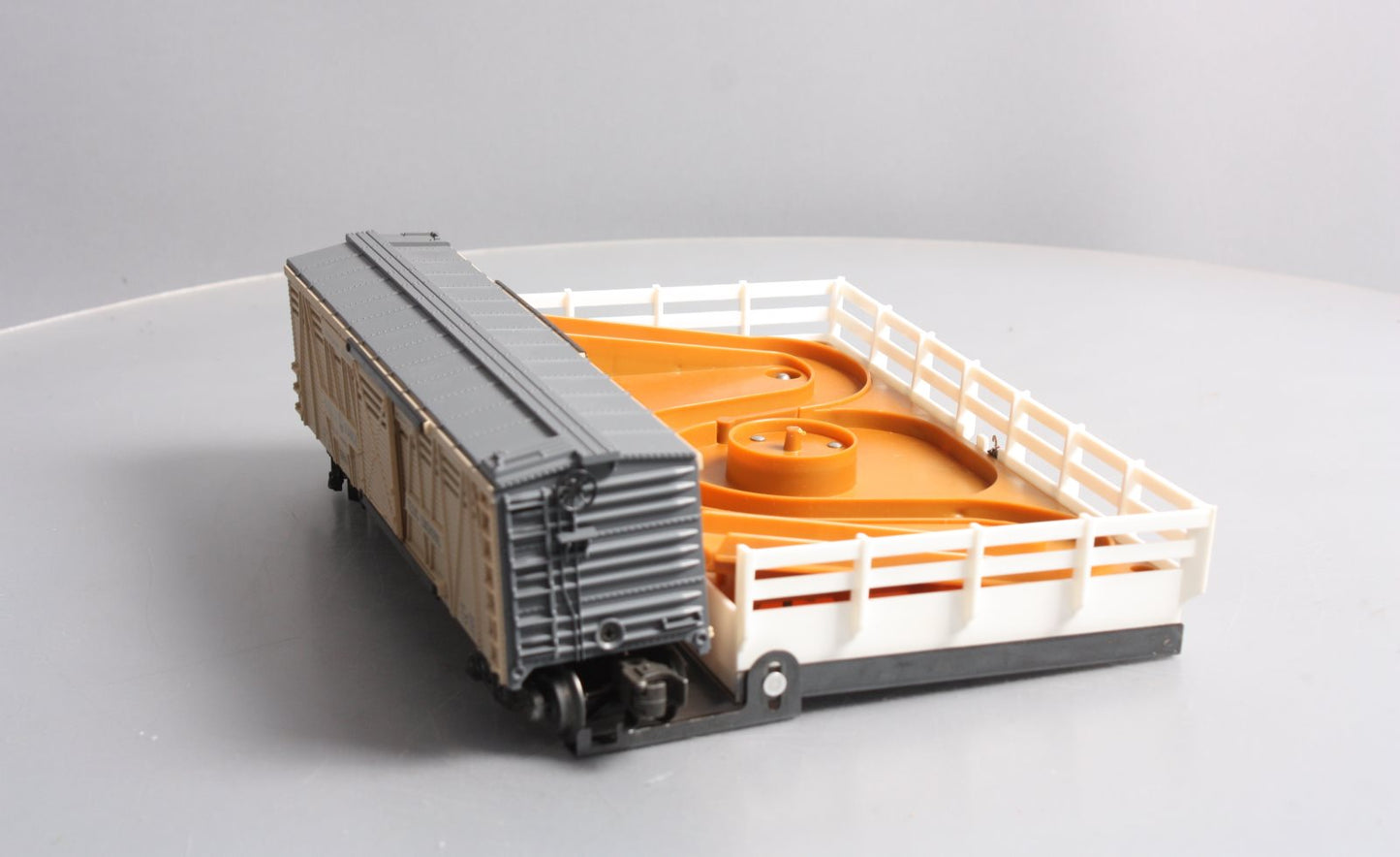 Lionel 6-19800 O Circle L Ranch Operating Cattle Car Set EX/Box