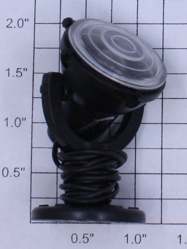 Lionel 22354-350 K-Line Black Spotlight Assembly