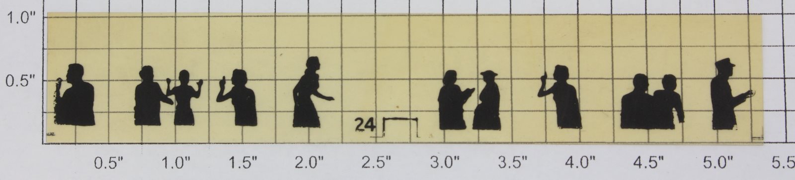 Lionel 24 Observation End Window Strip