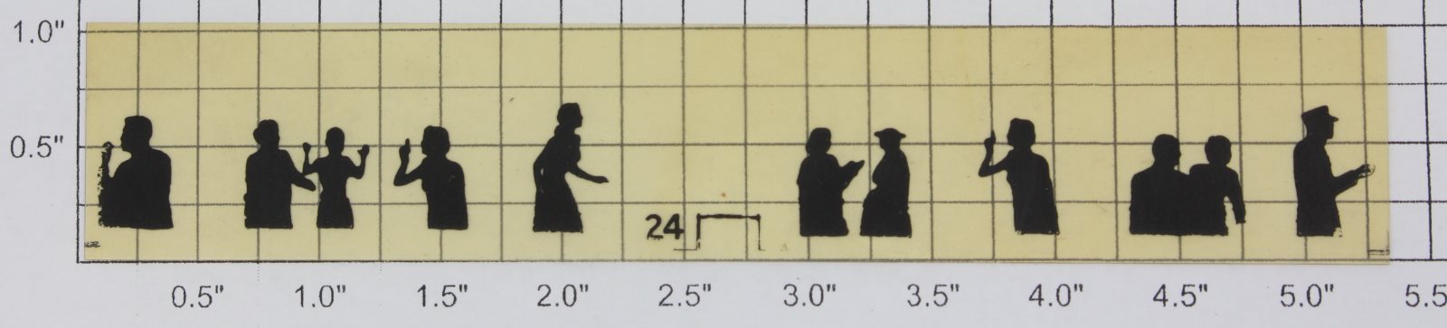 Lionel 24 Observation End Window Strip