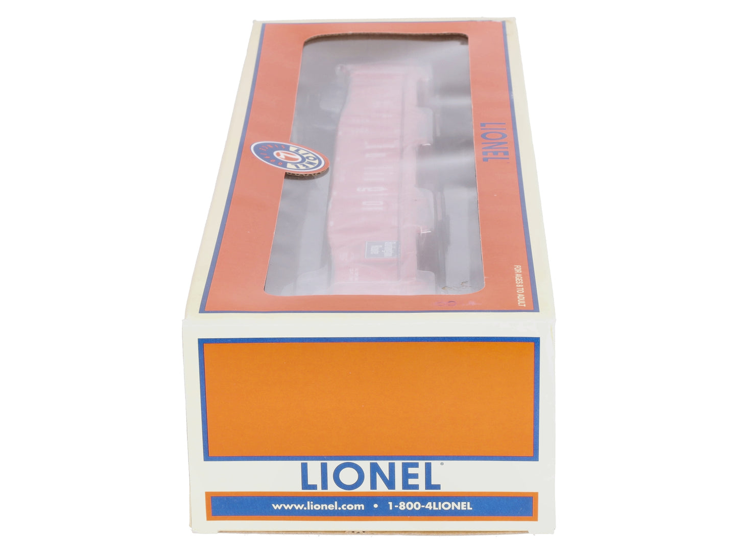 Lionel 6-17471 O Gauge Burlington PS-5 Gondola #83107 with Covers LN/Box