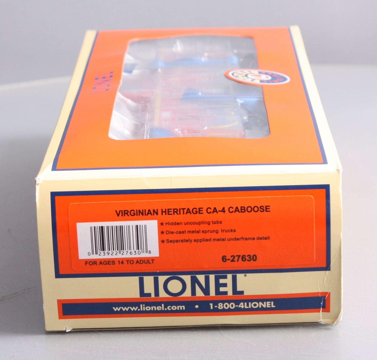 Lionel 6-27630 O Gauge Virginian Heritage CA-4 Caboose #300