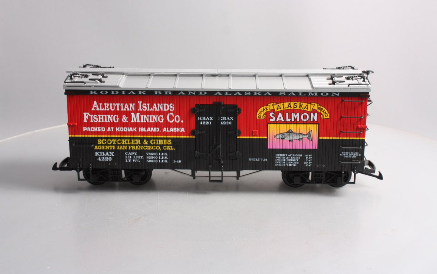 USA Trains R16221 G Alaska Salmon Reefer Car