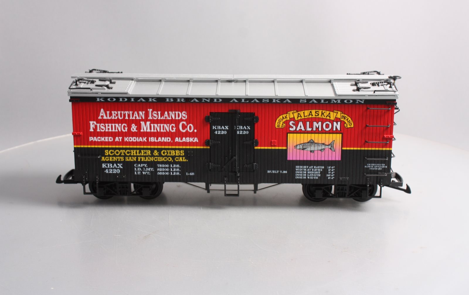 USA Trains R16221 G Alaska Salmon Reefer Car