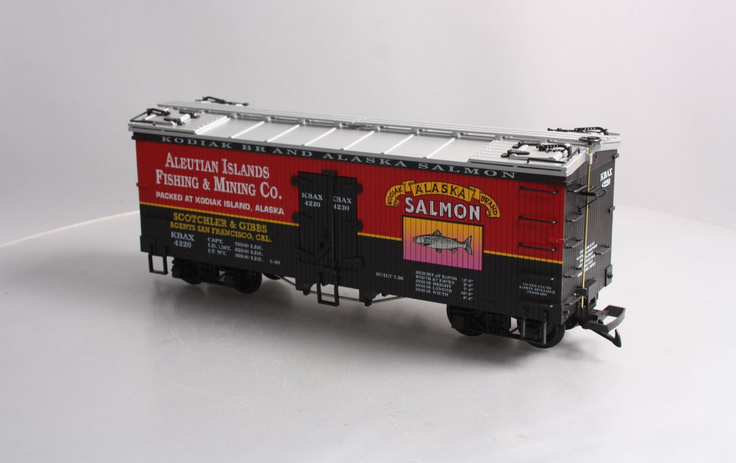 USA Trains R16221 G Alaska Salmon Reefer Car