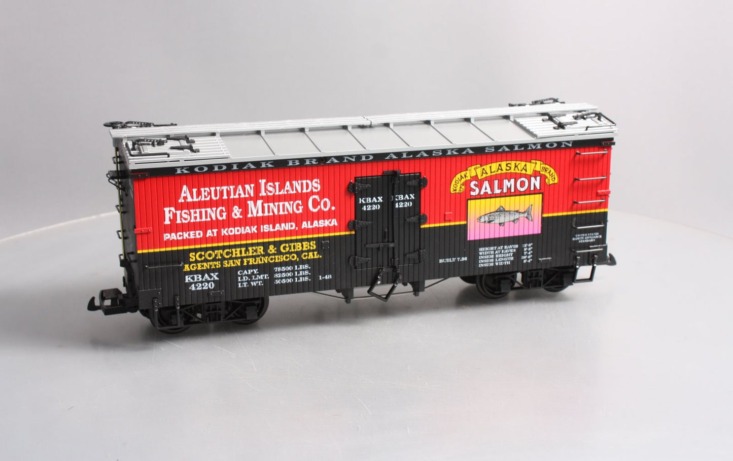 USA Trains R16221 G Alaska Salmon Reefer Car