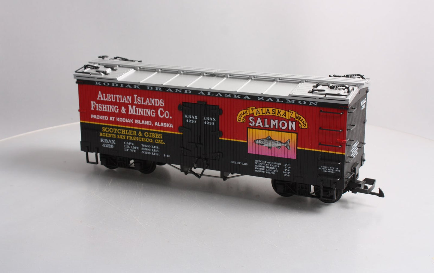 USA Trains R16221 G Alaska Salmon Reefer Car